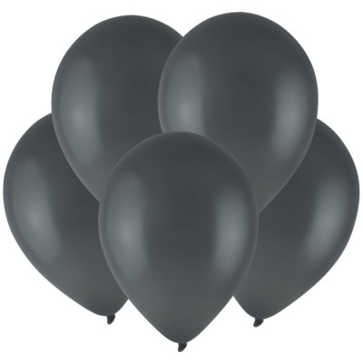 Шар 12"/30см Металл графитовый 100шт Sempertex 