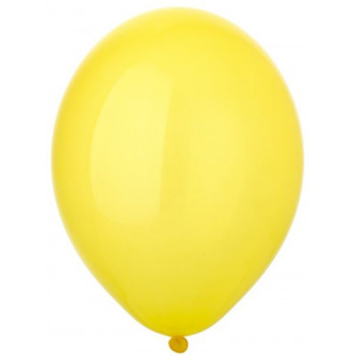 Шар (14"/36 см) Экстра Yellow (105/036), кристалл, 50 шт. Belbal