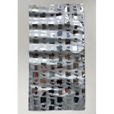 Пакет-мешочек  35*18см рубашки серебро , 5шт кит5004/10