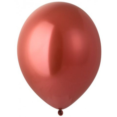 Шар (14"/36 см) Glossy Red (105/617), хром, 50 шт. Belbal