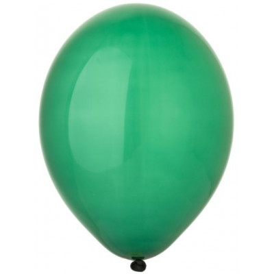 Шар (14"/36 см) Экстра Green (105/035), кристалл, 50 шт. Belbal