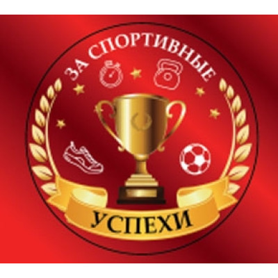 Медаль с лентой "За спортивные успехи" 