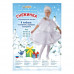 Карн. костюм "Снежинка" кокошник.сарафан.пелерина 98-104см 