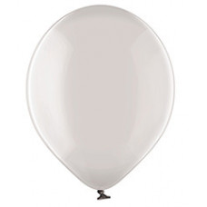 Шар (14"/36 см) Экстра Bubble Grey (105/040), кристалл, 50 шт. Belbal